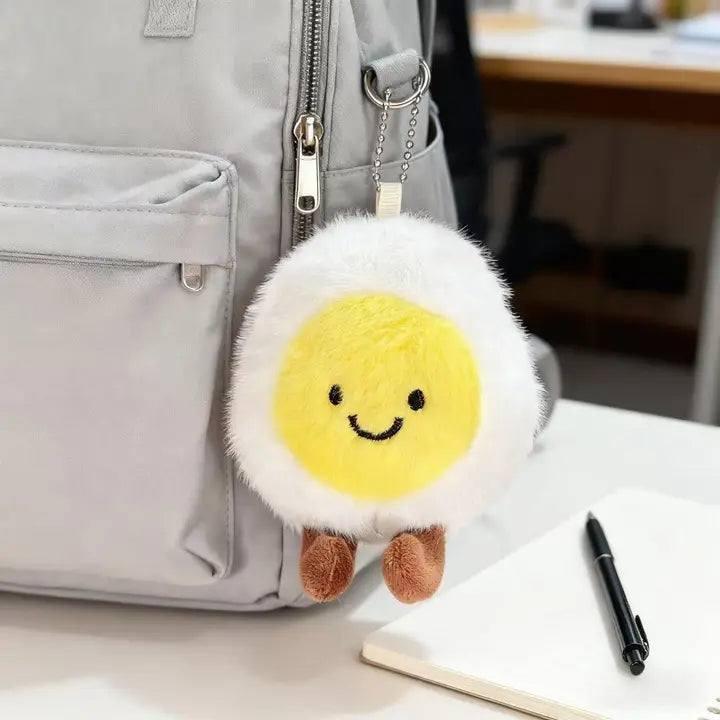 Plush Egg Keychain