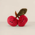 Plush Cherry Keychain